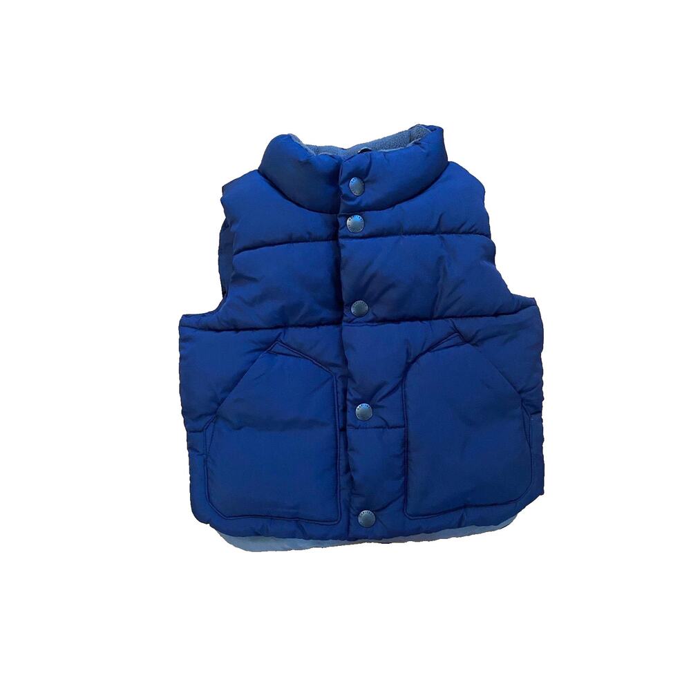 Baby Gap Puffy Winter Snap Front Vest Toddler 18-24 months
